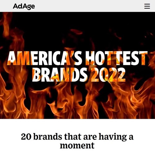 AdAge announces Dave's Hot Chicken as one of America's hottest brands of 2022